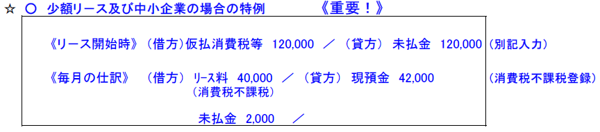 リ ス会計の改正 更新版は 09 1 9 中小企業のリース会計に係る消費税処理の改正 です 湊税理士事務所